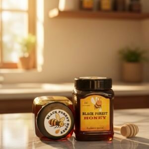 Premium Black Forest Honey – Pure & Naturally Dark Wild Honey