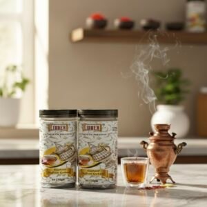 Instant Kashmiri Kehwa with Sugar – Ready-to-Make Authentic Saffron Tea Mix