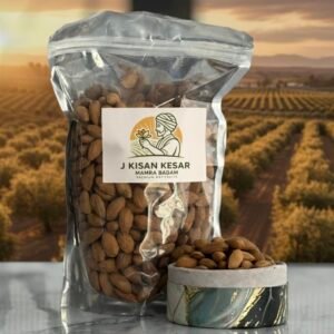 Premium Kashmiri Mamra Badam – Authentic Thin-Skinned Brain Almonds