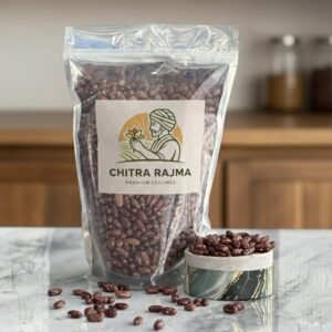 Premium Kashmiri Chitra Rajma – Small Grain Authentic Red Kidney Beans